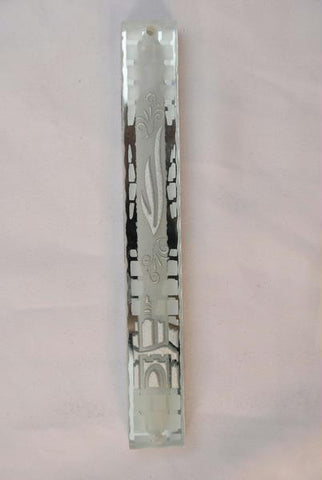 Handmade Glass &amp; Stained Glass Mezuzahs - Glass Mezuzah Case