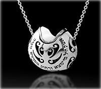 Jewish Kabbalah Jewelry - Eshet Chayil Kabbalah Pendant for Protection and Harmony