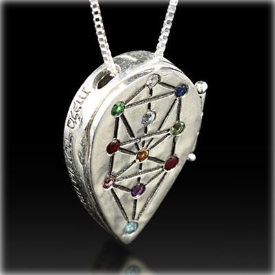 Jewish Kabbalah Jewelry - Tree of Life Kabbalah Necklace