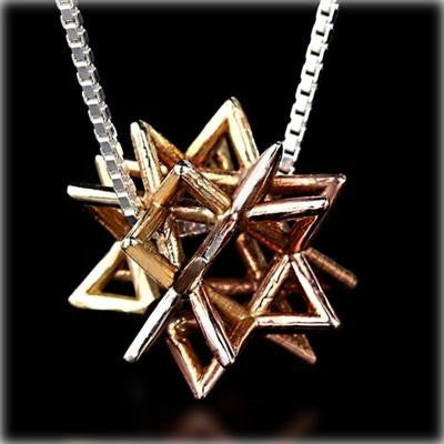 Kabbalah Amulets - Kabbalah Merkabah Necklace