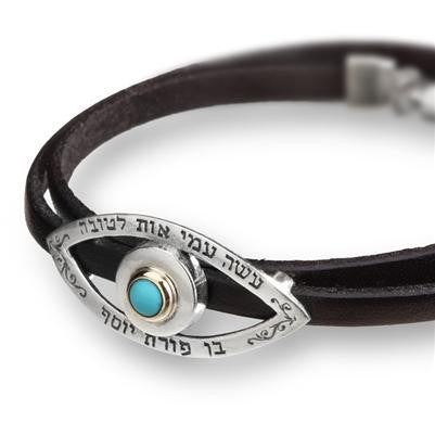Evil Eye Jewelry - Kind Eye Bracelet inlaid with Turquoise