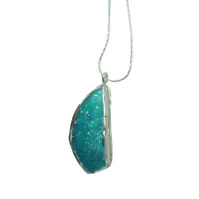 Handmade Roman Glass Pendants - Sterling Silver One of a Kind Ancient Roman Glass Pendant