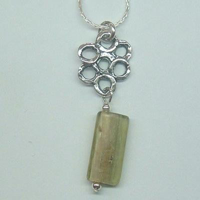 Handmade Roman Glass Pendants - Sterling Silver Ancient Roman Glass Pendant