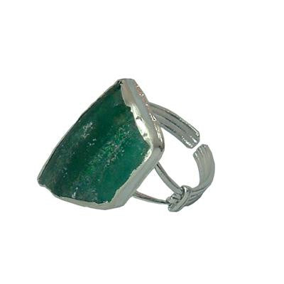 Handmade Roman Glass Rings - Unique Designed Ancient Roman Glass Ring