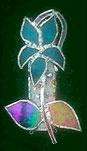 Limited Edition Artist Signature Series Mezuzahs - Orchid Mezuzah