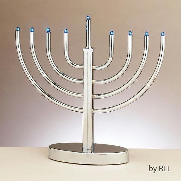 Electric Menorahs &amp; Candlesticks - Low Voltage Electric Menorah