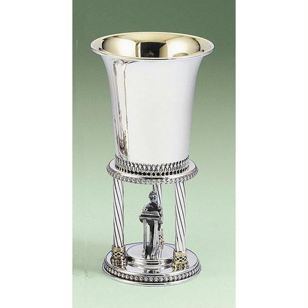 Sterling Silver Kiddush Cups - Sterling Silver Bat Mitzvah Kiddush Cup