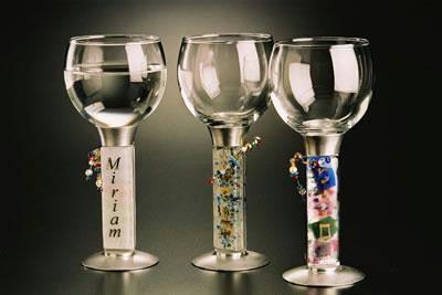 Kiddush Cups and Wine Goblets - Miriam's Cups