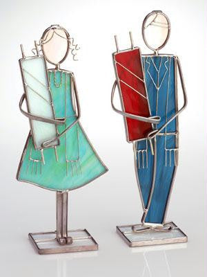 Glass People Sculptures - Bar Mitzvah and Bat Mitzvah Sculptures