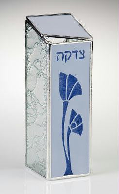 Floral - Poppy II Tzedakah Box