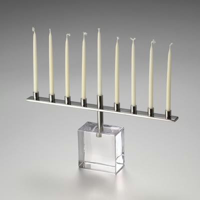 Metal Menorahs - Woodbury Menorah