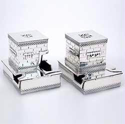 Sterling Silver Tefillin Cases - Sterling Silver Tefillin Case