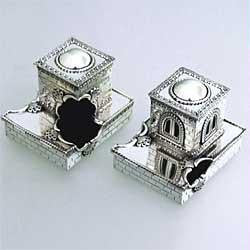 Sterling Silver Tefillin Cases - Sterling Silver Tefillin Case