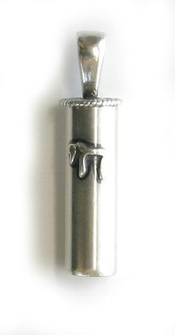 Pendants &amp; Amulets - Jewish Chai Sterling Silver Pendant Hamsa 20 inch Add
